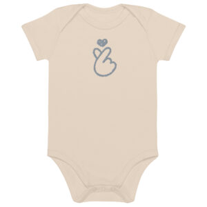 Organic cotton baby bodysuit