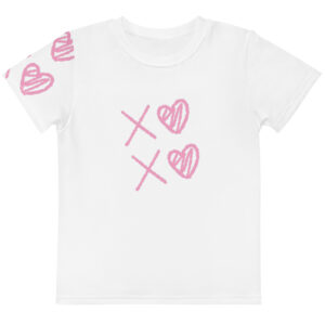 Kids cotton crew neck t-shirt "Sweet Energy"