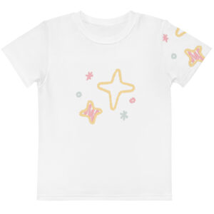 Kids cotton crew neck t-shirt "Dream Sparkle"