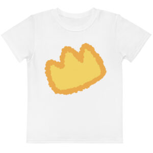 Kids cotton crew neck t-shirt "Crown"