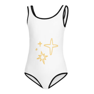 All-Over Print Kids Swimsuit "Golden Glow"