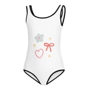 All-Over Print Kids Swimsuit "Lovely Charm"