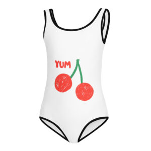 All-Over Print Kids Swimsuit "Cherry Mood"