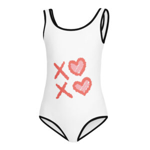 All-Over Print Kids Swimsuit “XO Dreams”