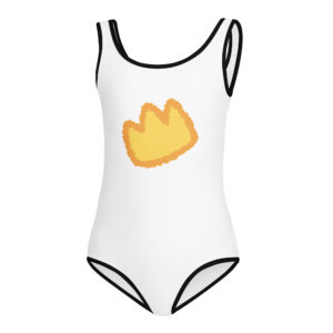 All-Over Print Kids Swimsuit "Crown"