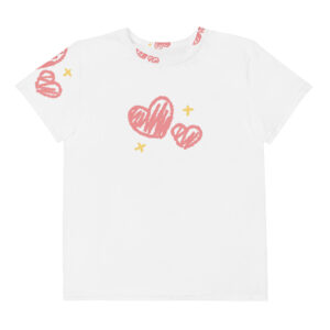 Youth cotton crew neck t-shirt "Sweet Love"