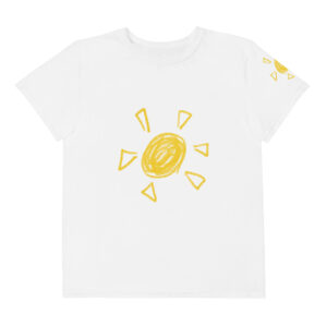 Youth cotton crew neck t-shirt "Sunny Day"