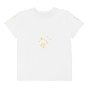 Youth cotton crew neck t-shirt "Radiant Shine"