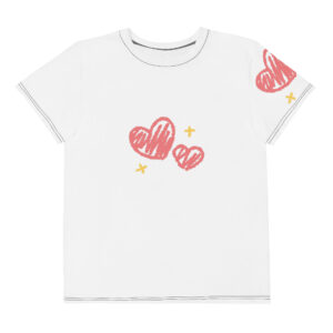 Youth crew neck t-shirt "Sweet Love"