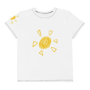 Youth crew neck t-shirt "Sunny Day"