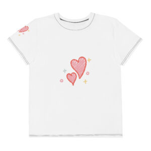 Youth crew neck t-shirt “Sweet Love”