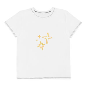 Youth crew neck t-shirt "Radiant Shine"