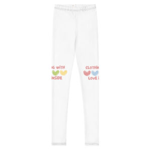Youth Leggings "CLOTHING WITH LOVE INSIDE"
