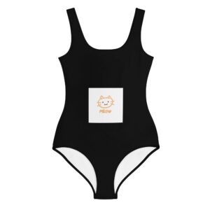 All-Over Print Youth Swimsuit "Meow"