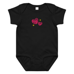 Baby jersey bodysuit "Sweet Love"