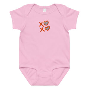 Baby jersey bodysuit “XO Dreams”