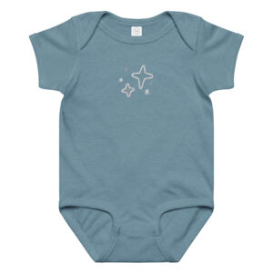Baby jersey bodysuit "Dream Sparkle"