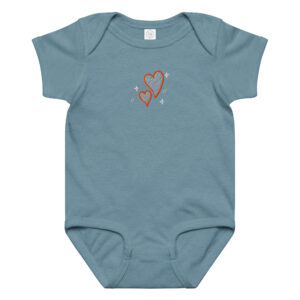 Baby jersey bodysuit “Sweet Love”