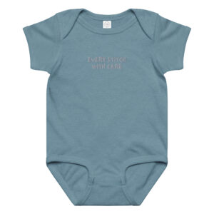 Baby jersey bodysuit