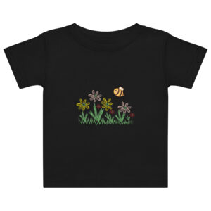 Baby jersey t-shirt "Bloom Buzz"