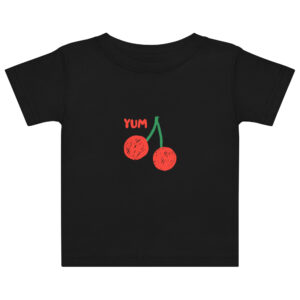 Baby jersey t-shirt "Cherry Mood"