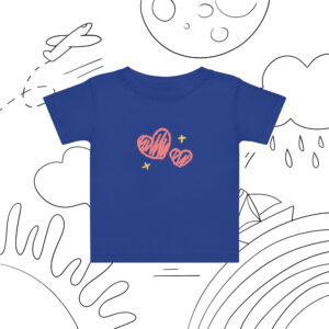 Baby jersey t-shirt "Sweet Love"