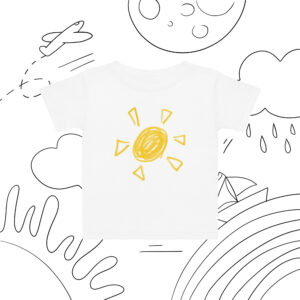 Baby jersey t-shirt "Sunny Day"