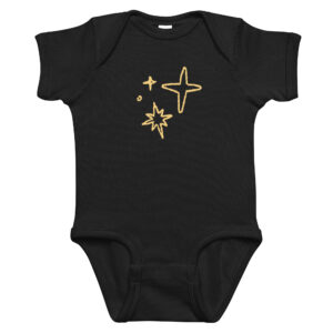 Infant bodysuit "Golden Glow"