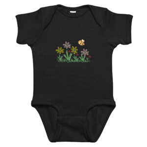 Infant bodysuit "Bloom Buzz"