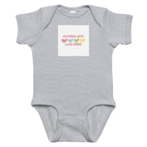 Infant bodysuit  "Clothing with love inside"