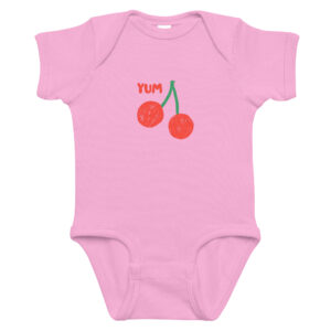 Infant bodysuit "Cherry Mood"