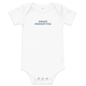 Baby short sleeve one piece "TCS"