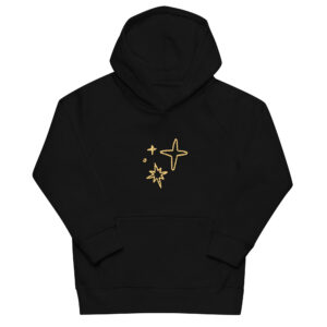 Kids eco hoodie "Golden Glow"