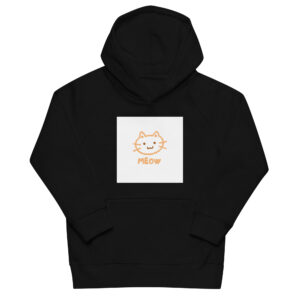 Kids eco hoodie "Meow"