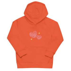 Kids eco hoodie "Sweet Love"