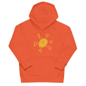 Kids eco hoodie "Sunny Day"