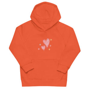 Kids eco hoodie “Sweet Love”