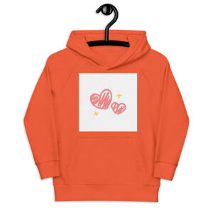 Kids eco hoodie "Sweet Love"