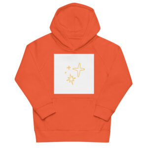 Kids eco hoodie "Radiant Shine"