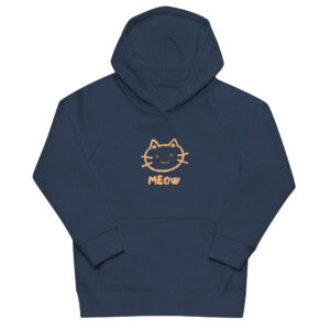 Kids eco hoodie "Meow"