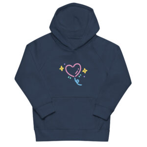 Kids eco hoodie “Love Float”