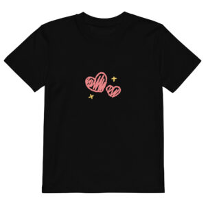 Organic cotton kids t-shirt "Sweet Love"