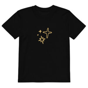 Organic cotton kids t-shirt "Golden Glow"