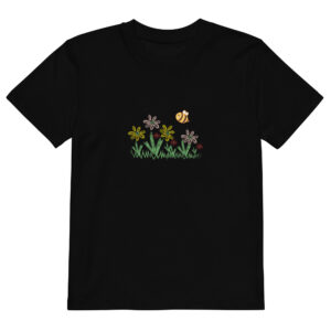 Organic cotton kids t-shirt "Bloom Buzz"