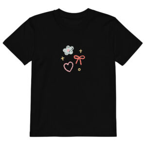 Organic cotton kids t-shirt "Lovely Charm"