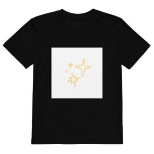 Organic cotton kids t-shirt "Radiant Shine"