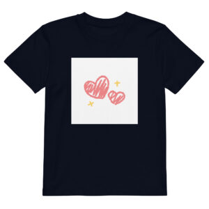Organic cotton kids t-shirt "Sweet Love"