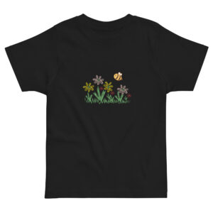 Toddler jersey t-shirt "Bloom Buzz"