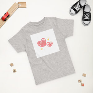 Toddler jersey t-shirt "Sweet Love"