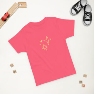 Toddler jersey t-shirt "Golden Glow"